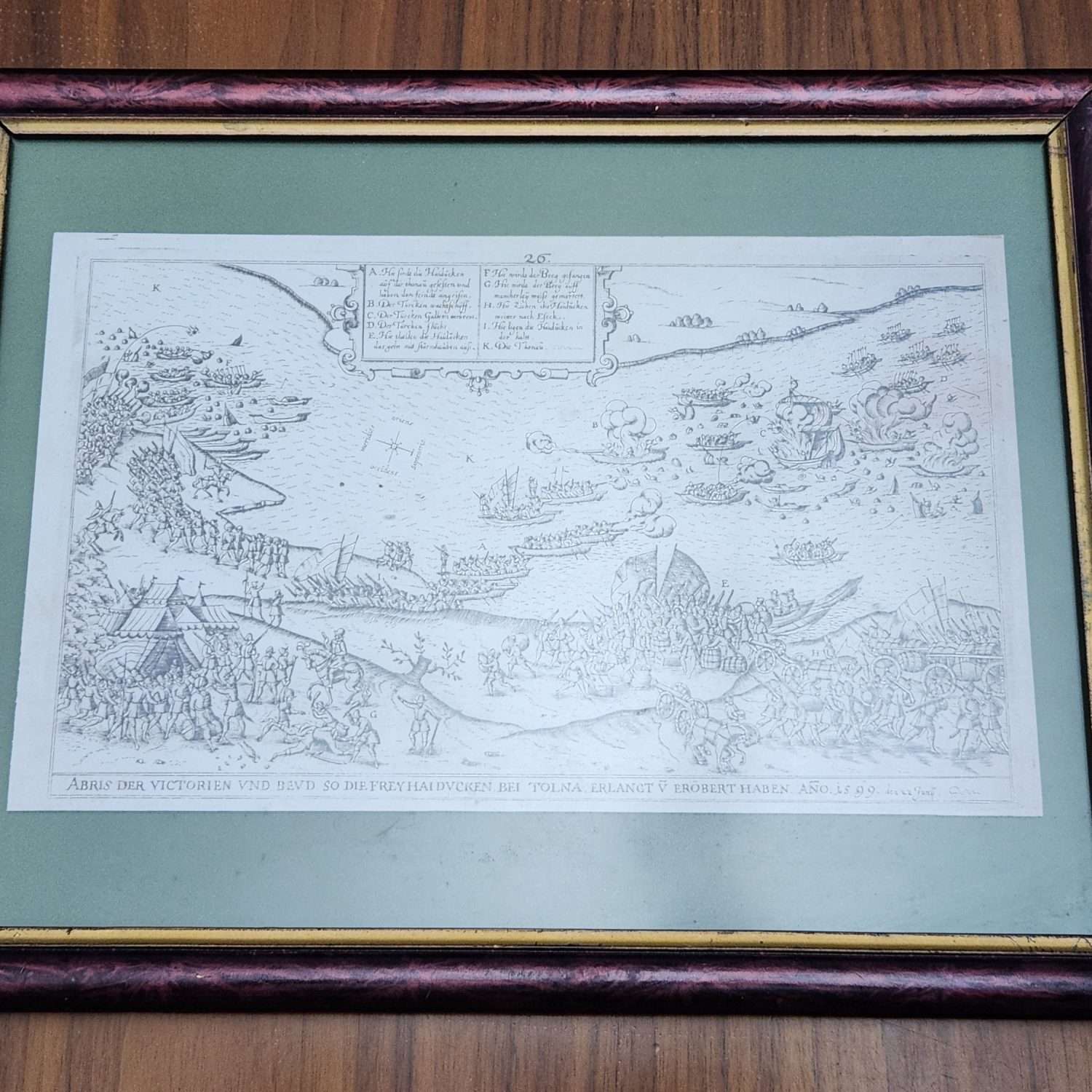 1640 Osmanlı Donanma Gravürü Çerçevesinde