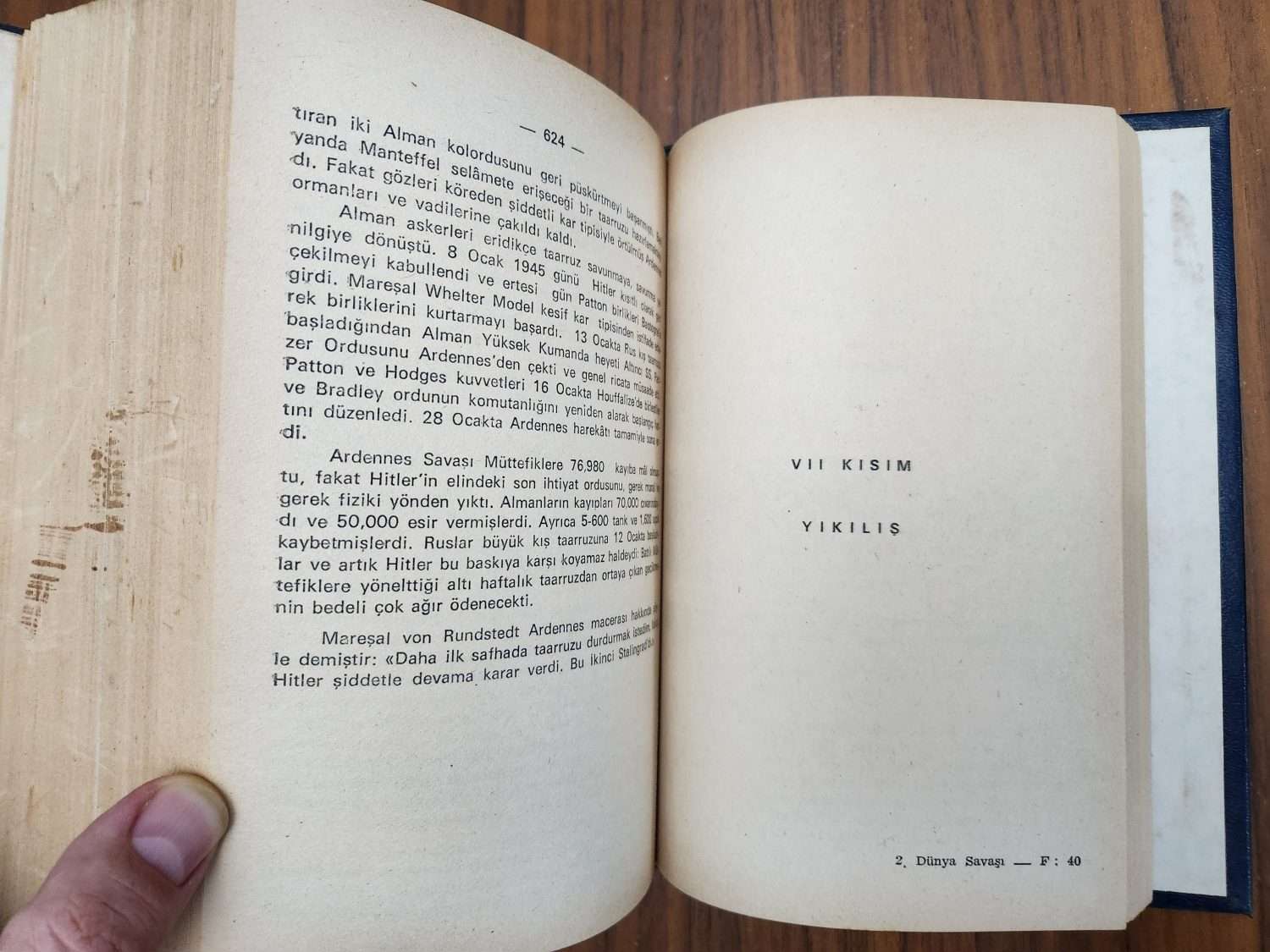 Osman Öndeş 2.Dünya Savaşı 738 Sayfa - Görsel 3