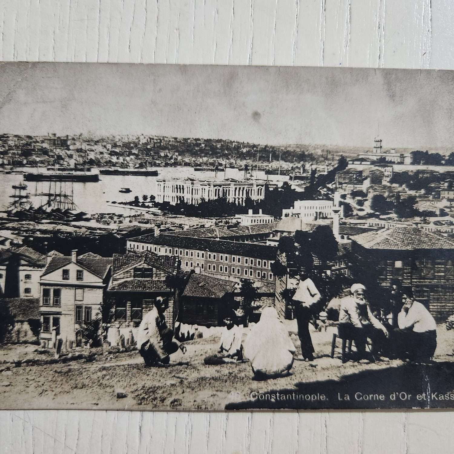 Osmanlı Dönem Osmanlıca Kasımpaşa Kartpostal