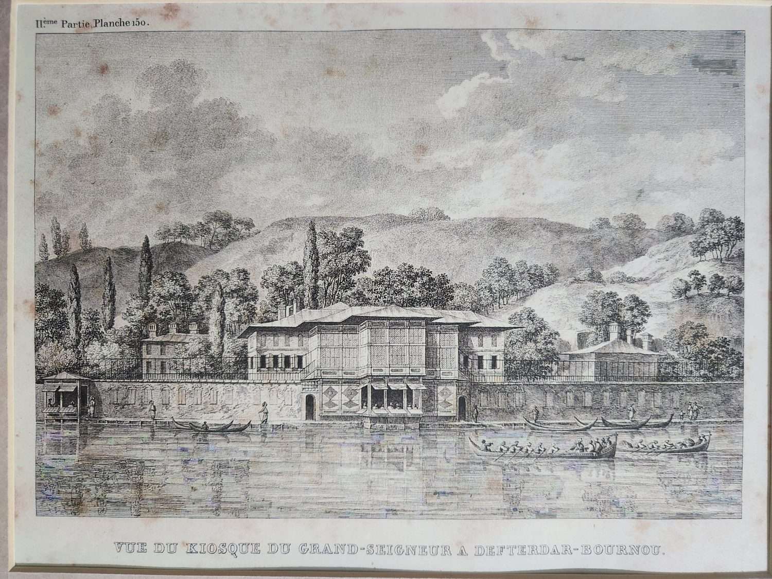 Bostancı Gravür Tablo 30x25cm Çerçevesiz - Görsel 3