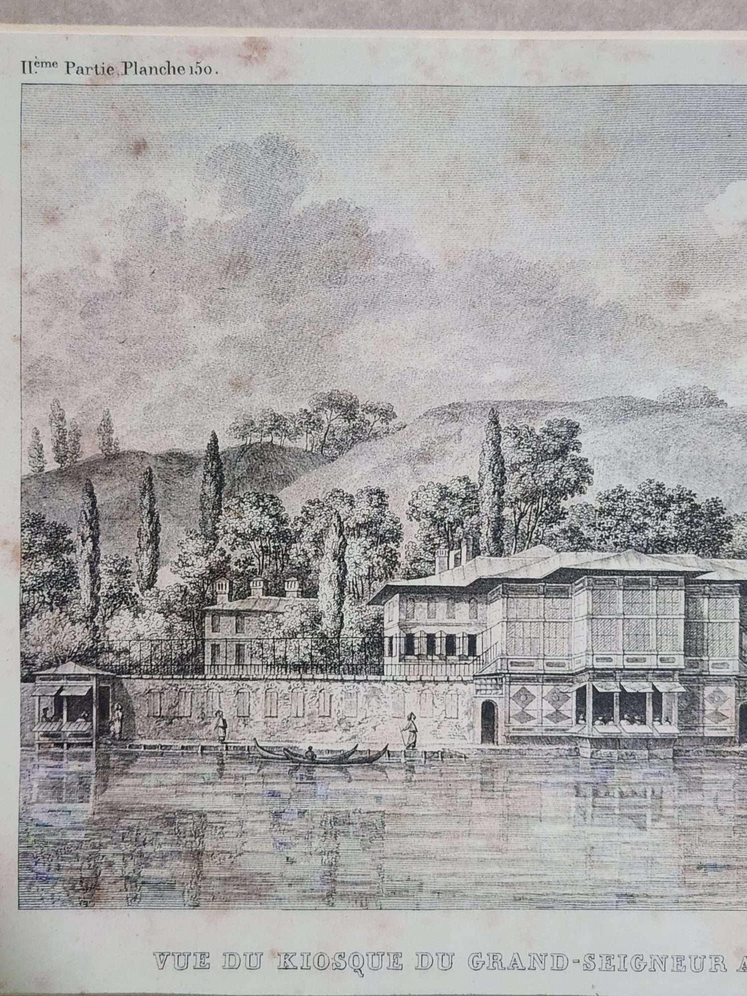 Bostancı Gravür Tablo 30x25cm Çerçevesiz - Görsel 2