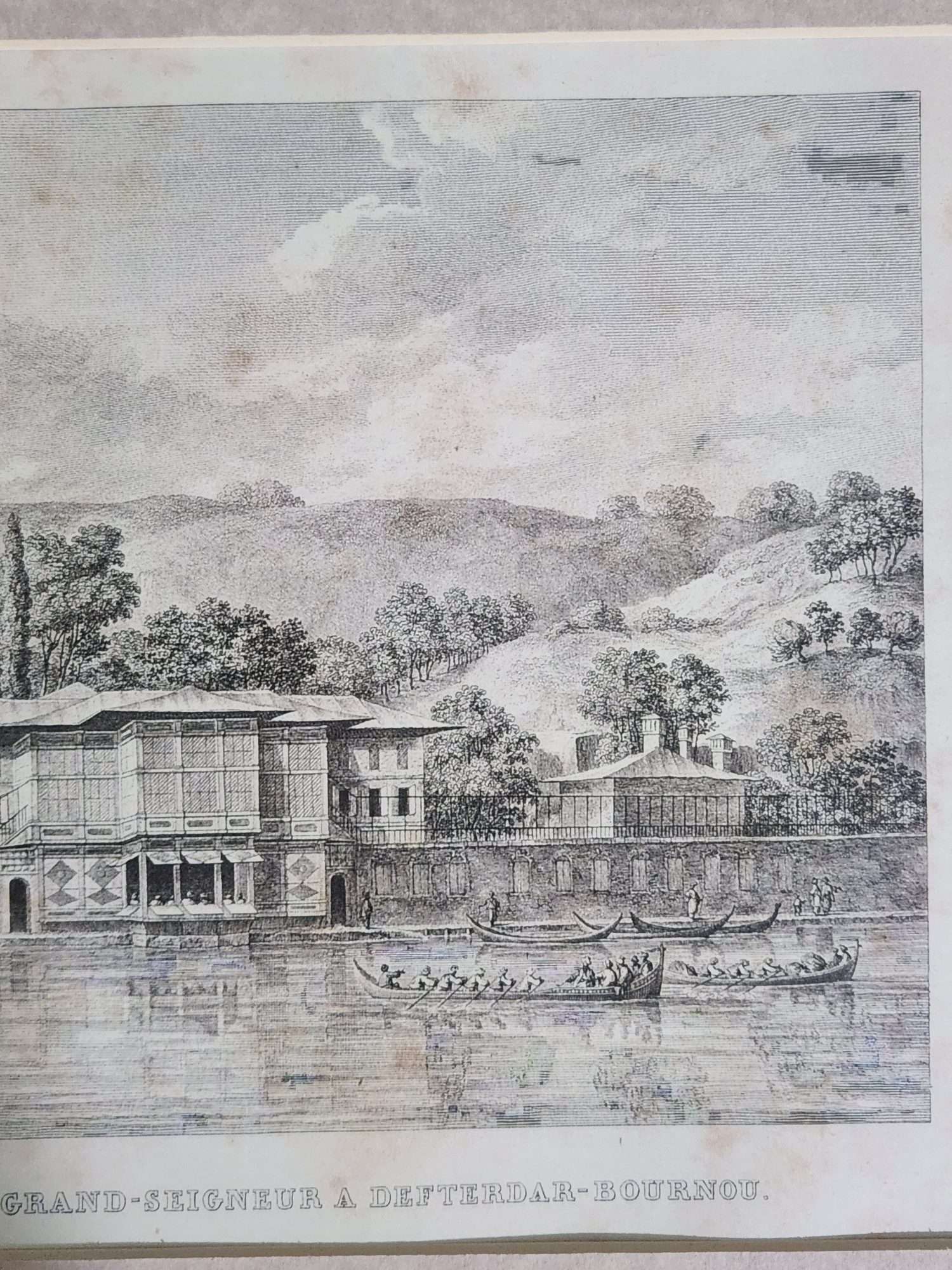 Bostancı Gravür Tablo 30x25cm Çerçevesiz - Görsel 4