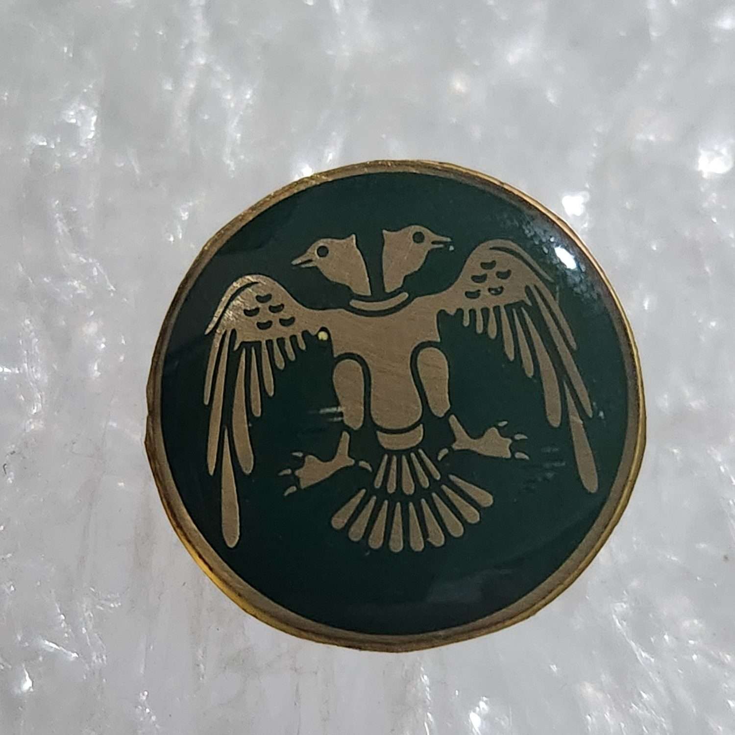 Anadolu Çift Başlı Kartal Rozet