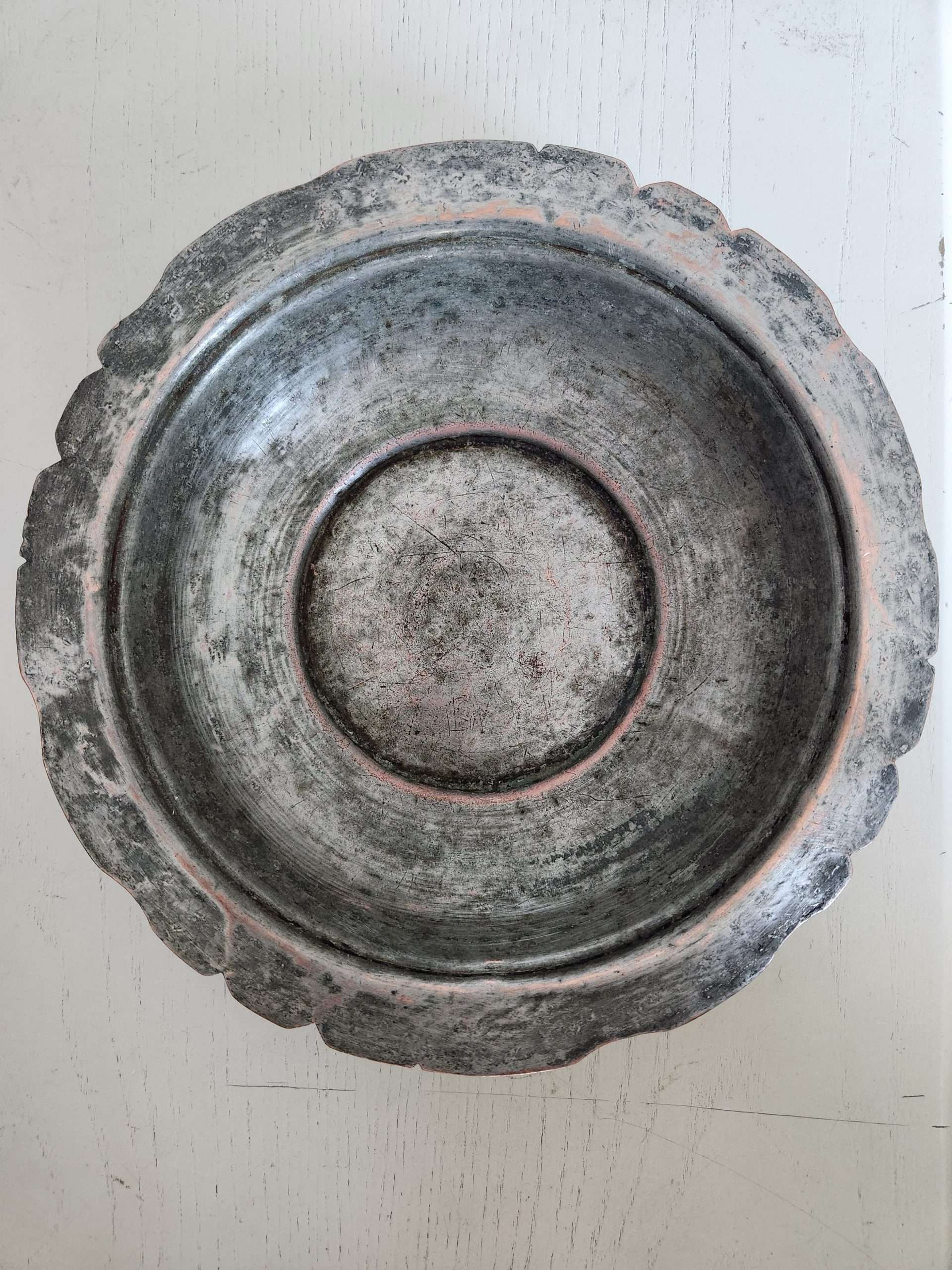 2025/01/1000065068-scaled.jpg Osmanlı Dönem Bakır 22cm Tabak - Görsel 1