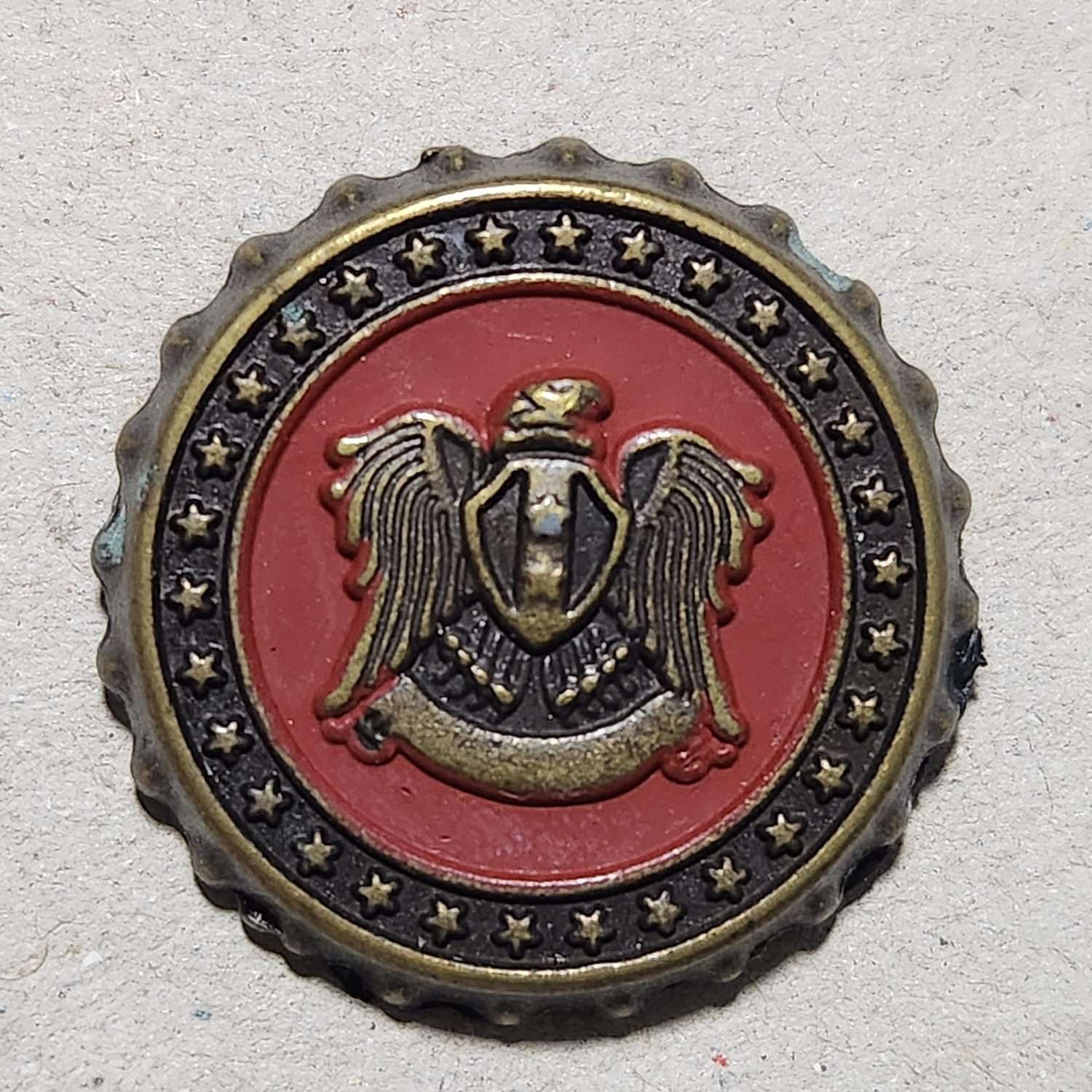 2.5cm Çap Askeri Madalya Nadir Kartallı