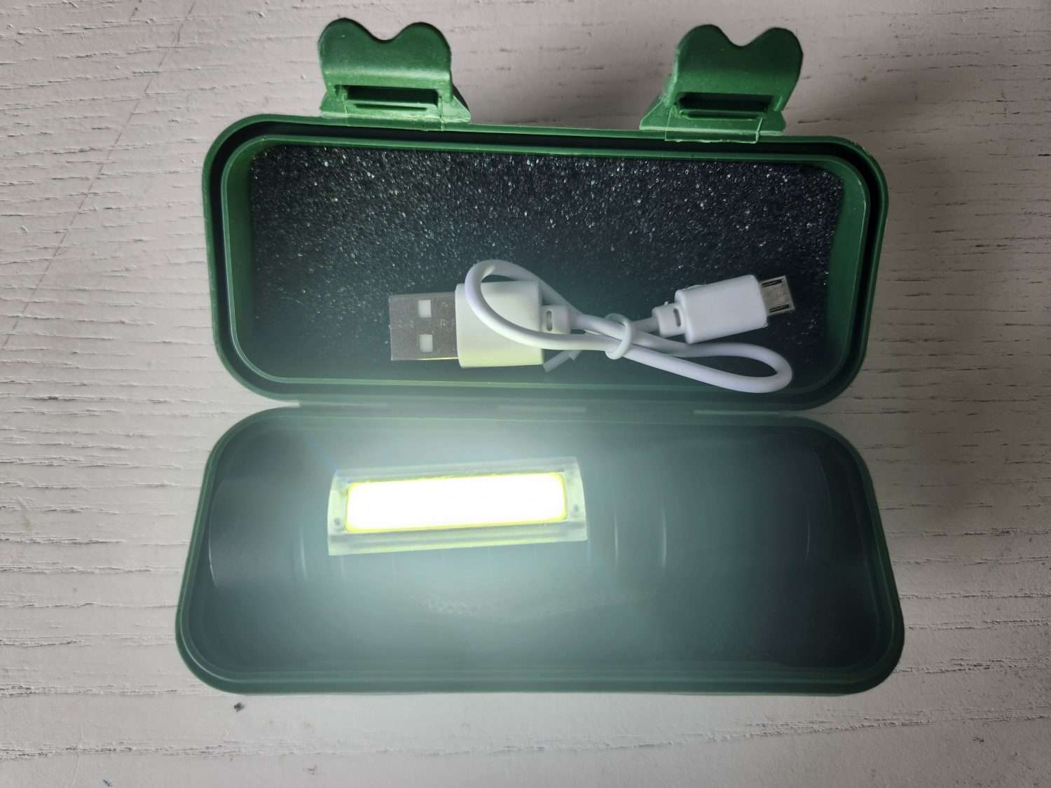 USB Șarjlı 3 Kademeli El Feneri Kamp - Görsel 3