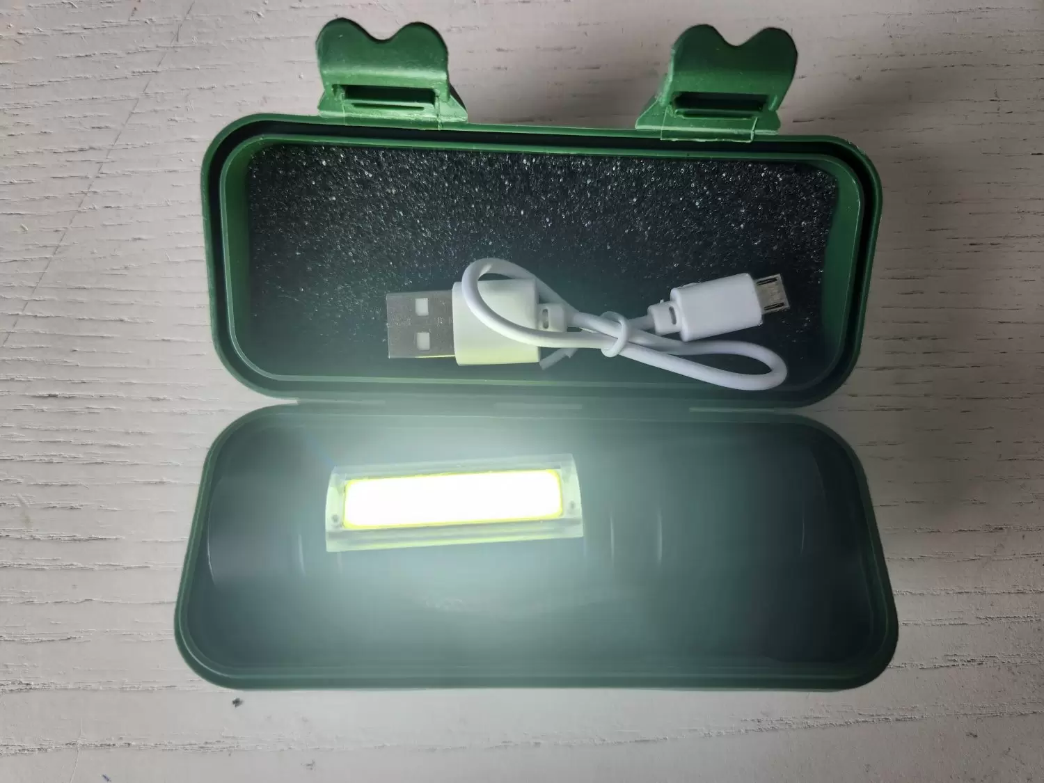 USB Șarjlı 3 Kademeli El Feneri Kamp - Görsel 3