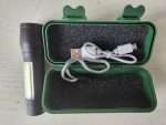 USB Șarjlı 3 Kademeli El Feneri Kamp - Görsel 2