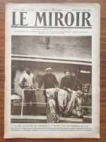 Le Miroir 1917 Tarih Dergisi 16 Sayfa Nadir