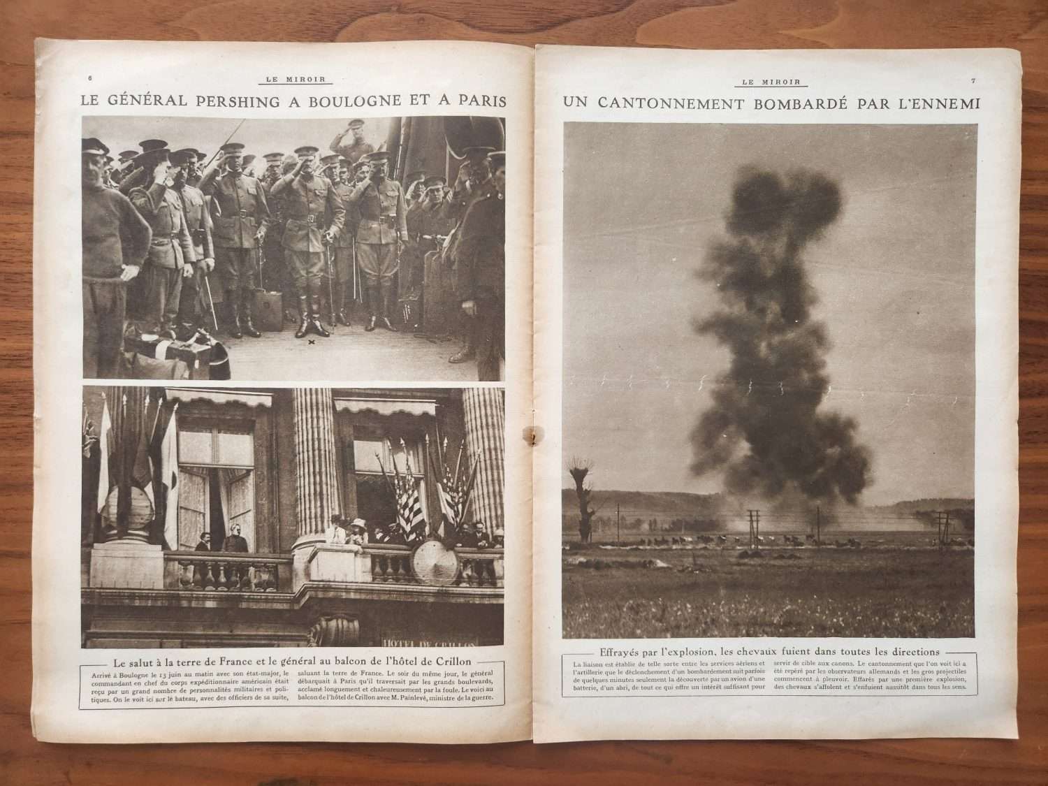 Le Miroir 1917 Tarih Dergisi 16 Sayfa Nadir - Görsel 4