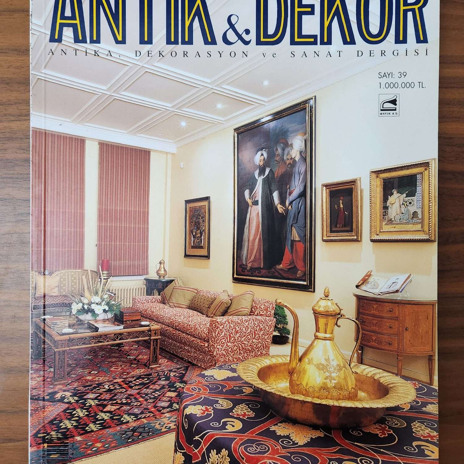 Antika ve Dekor Dergisi 39.Sayı Nadir