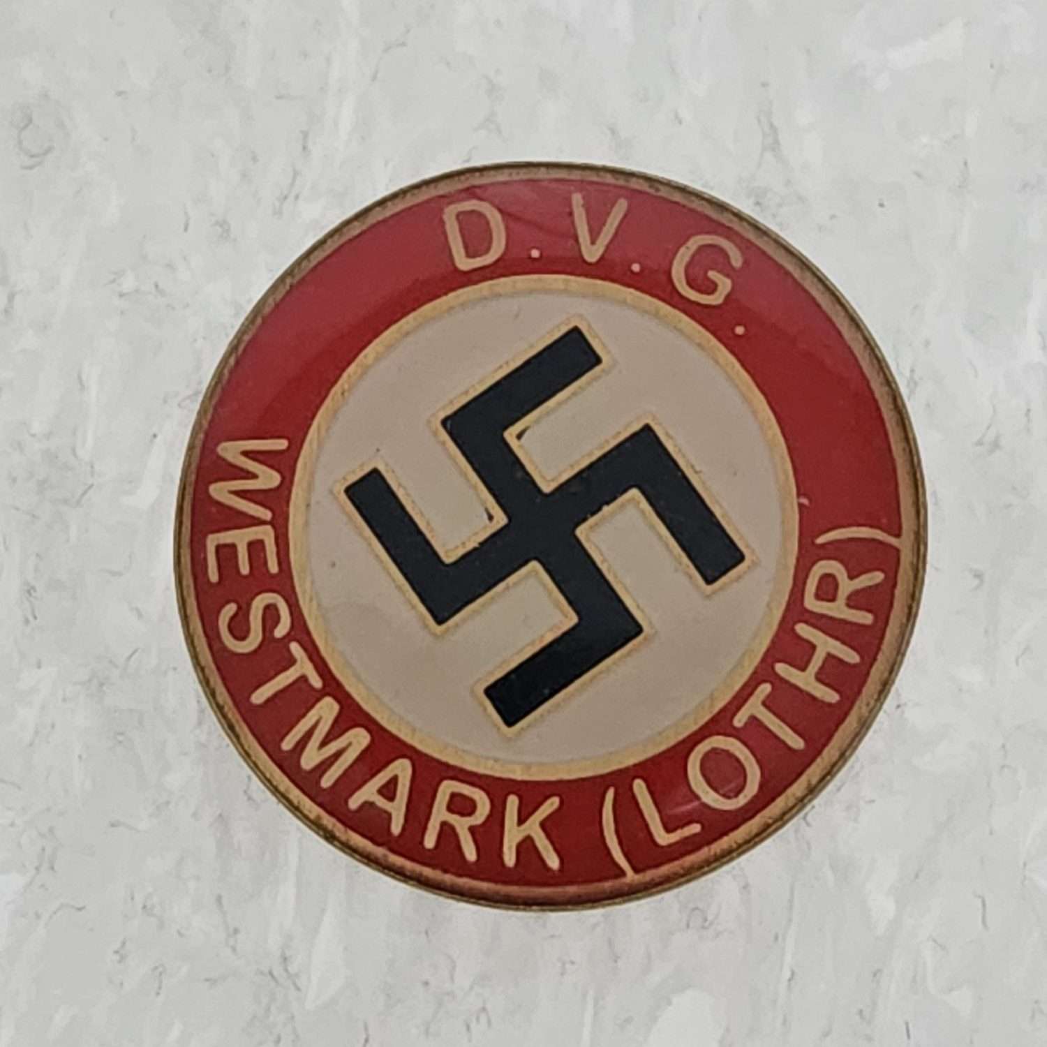 Haç Nazi Alman Rozet Gamalı Westmark
