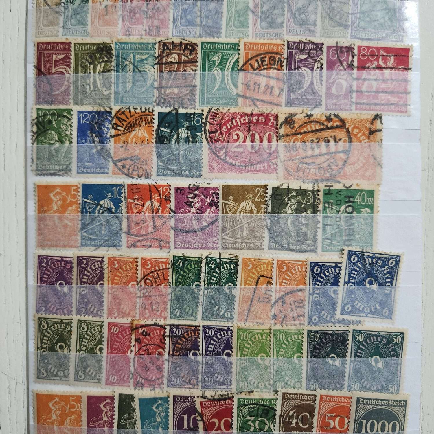 Alman Reich Klasik Dönem Pullar Nadir 1930