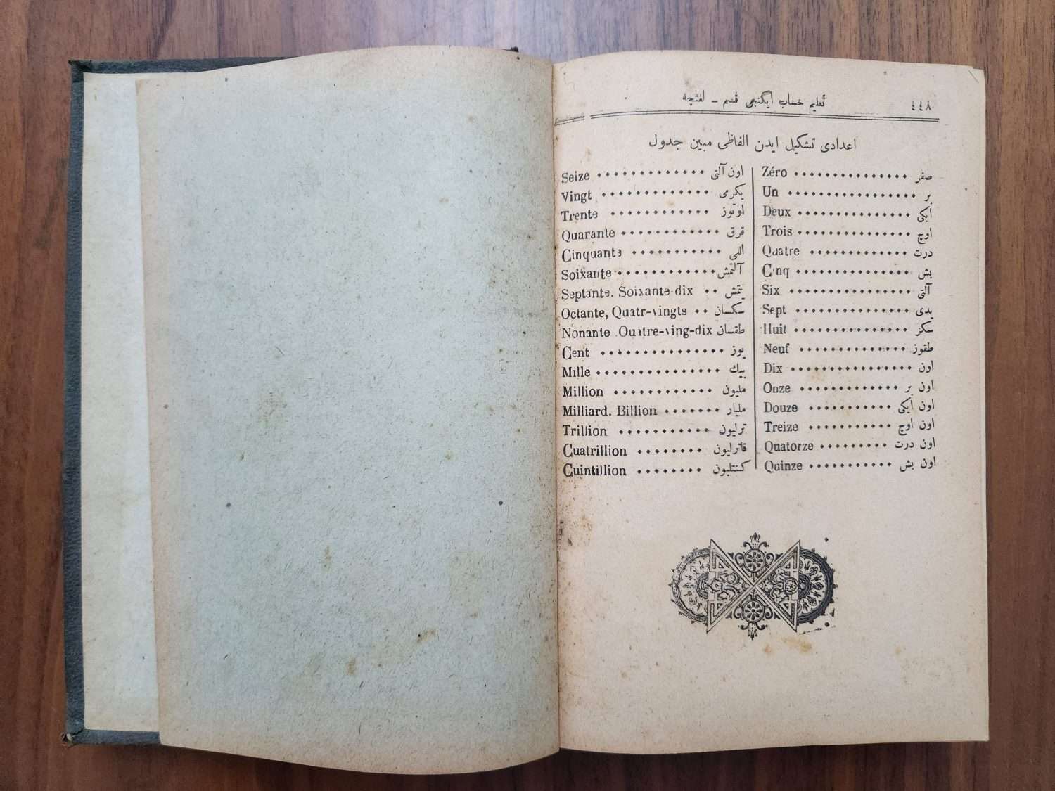 450 Sayfa Osmanlıca Talimi Hesap 1910 Tarihli - Görsel 6