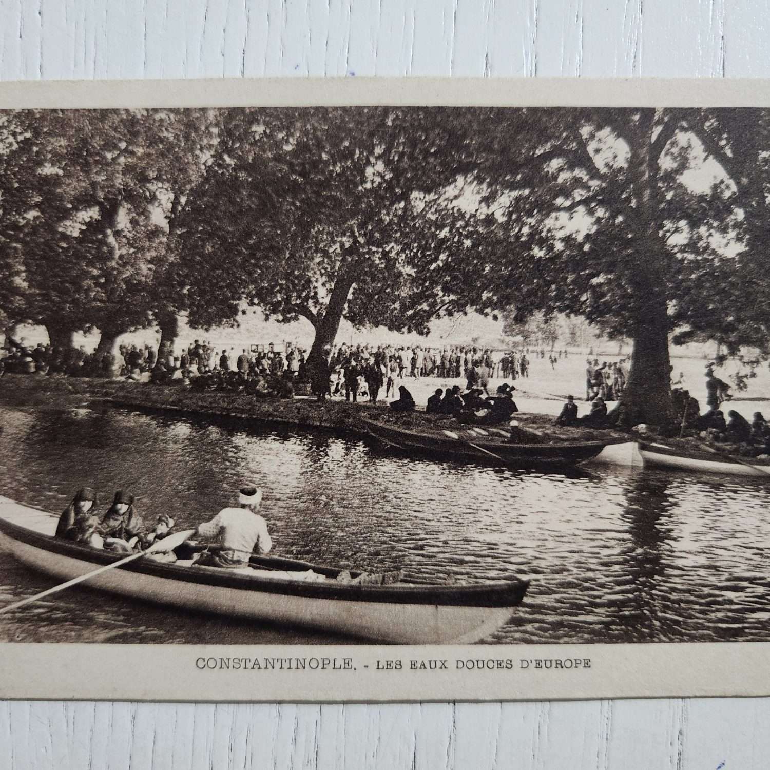 Osmanlı Dönem Kağıthane Deresi Kartpostal