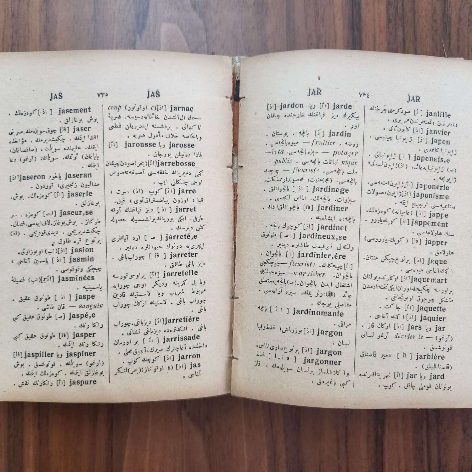 Osmanlıca Fransızca Sözlük Hasan Bedreddin Osmanlıca Kamus