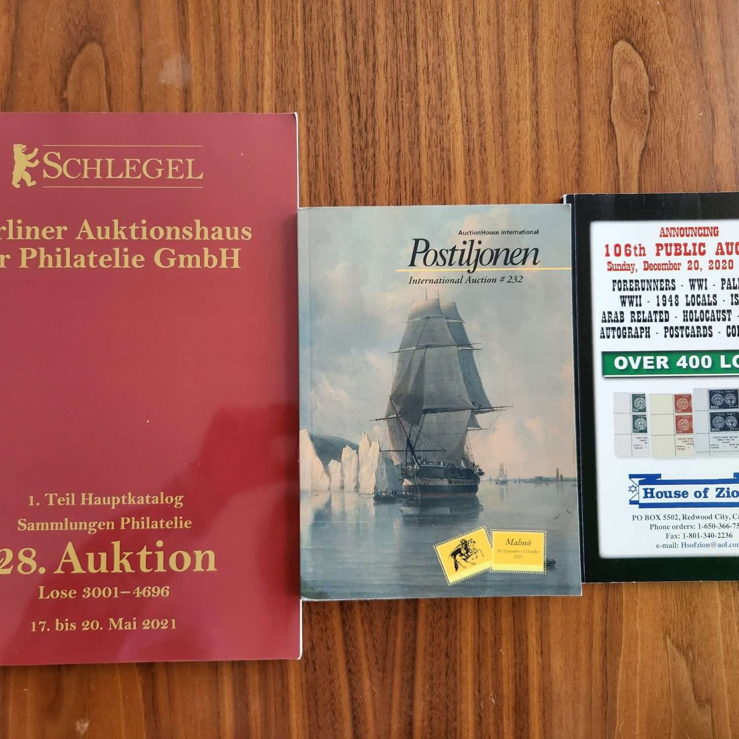 3 Adet Pul Katalogu Pul Mezat Nadir
