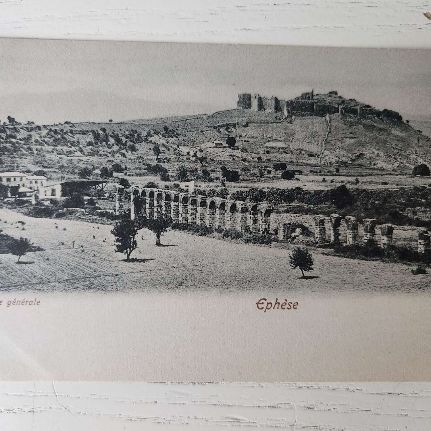 İzmir Efes Görünüm Osmanlı Dönem 14x9cm boyutunda
