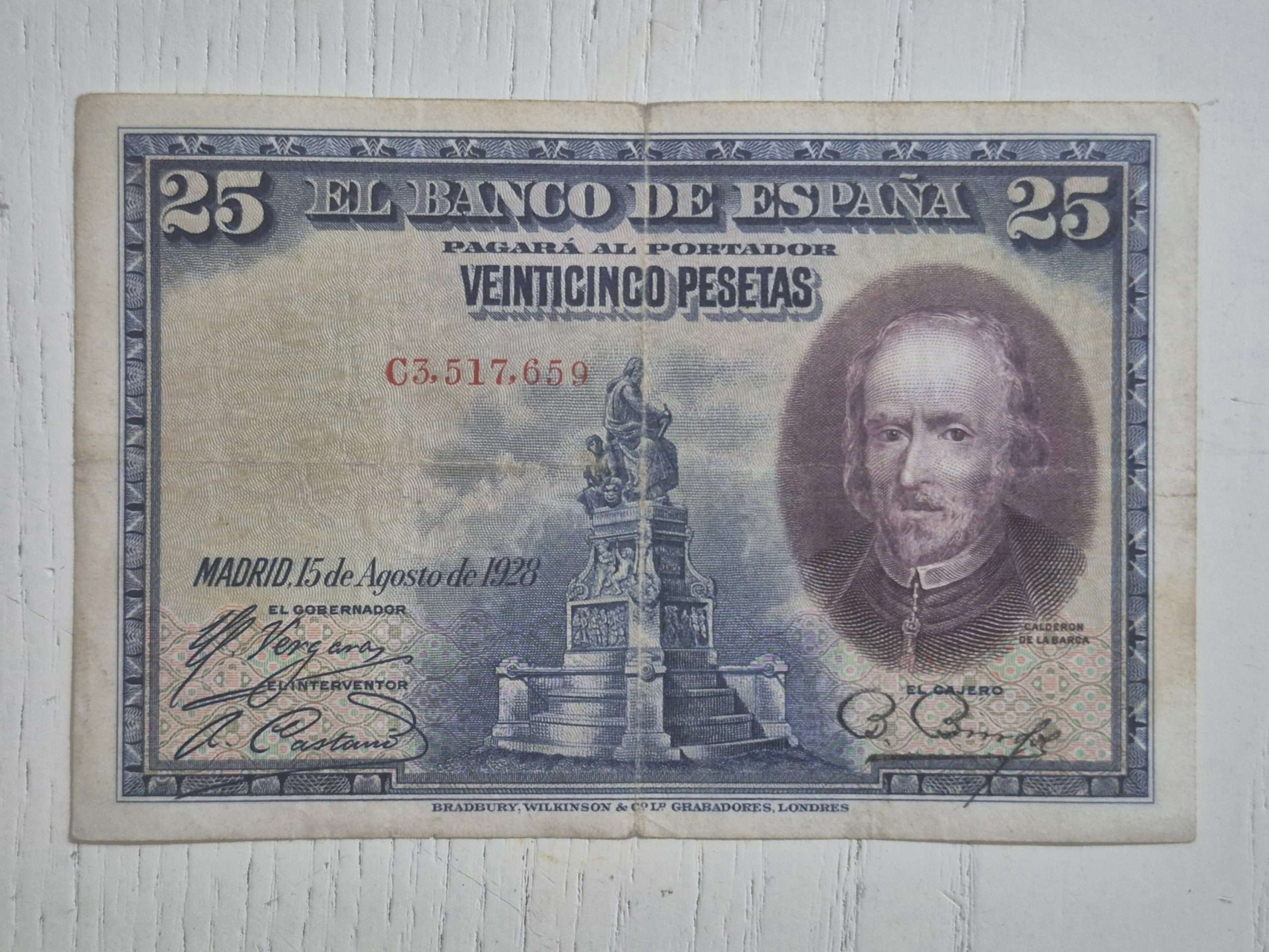 2025/08/1000027564-scaled.jpg 1923 Tarihli İspanya 5 Pesetas Kağıt Para - Görsel 1