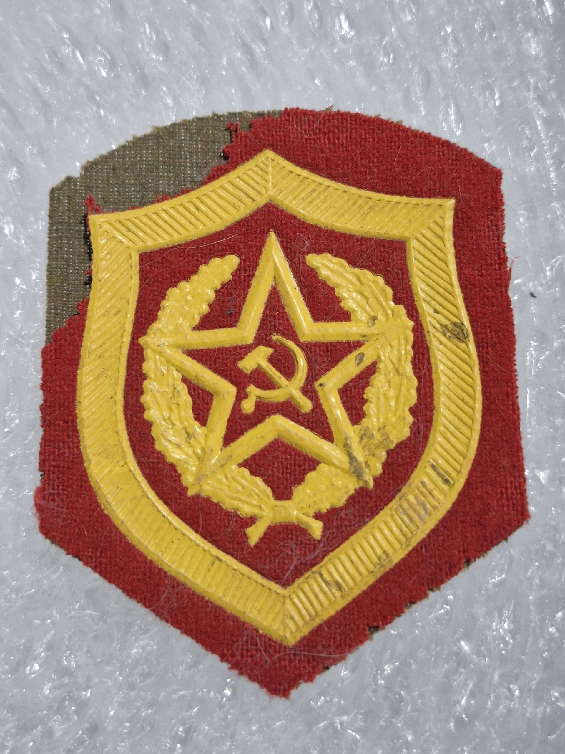 2025/08/1000030320-scaled.jpg 8cm Orijinal Sovyet Rusya Kızıl Ordu Askeri Patch - Görsel 1
