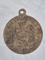 1870 Alman Bayern Kralı Wilhelm Madalya