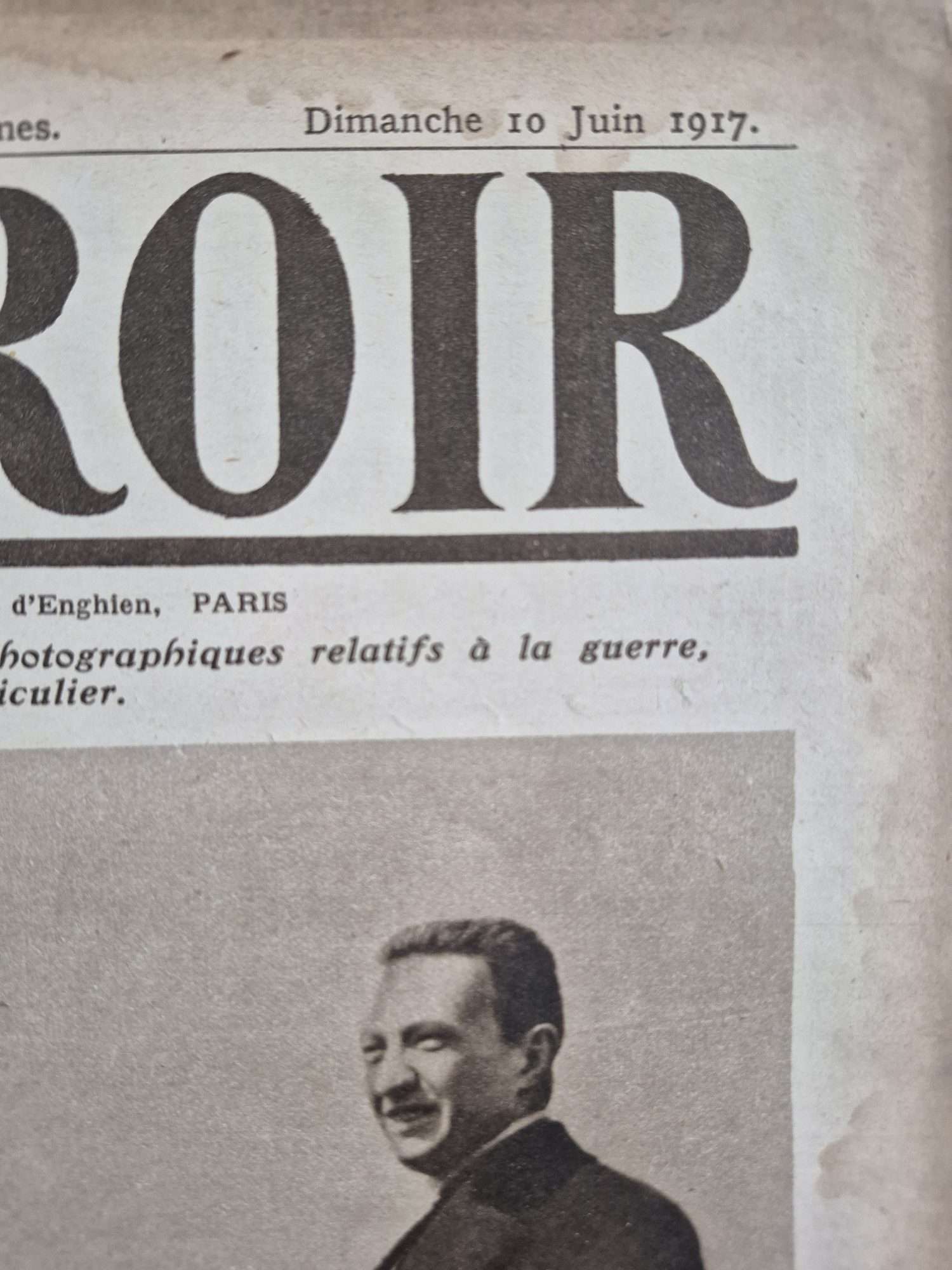 Le Miroir 1917 Tarih Dergisi - Görsel 5