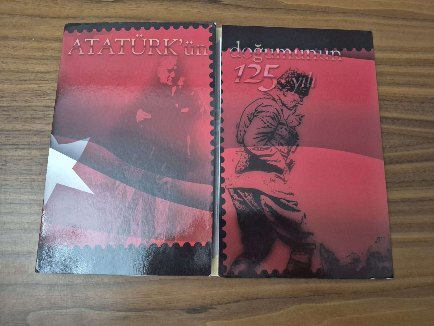 Atatürk Doğumunun 125.Yılı Pul ve Zarf - Görsel 3