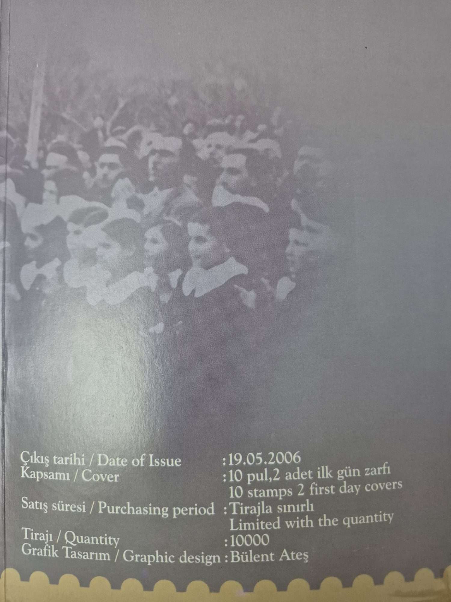Atatürk Doğumunun 125.Yılı Pul ve Zarf - Görsel 2