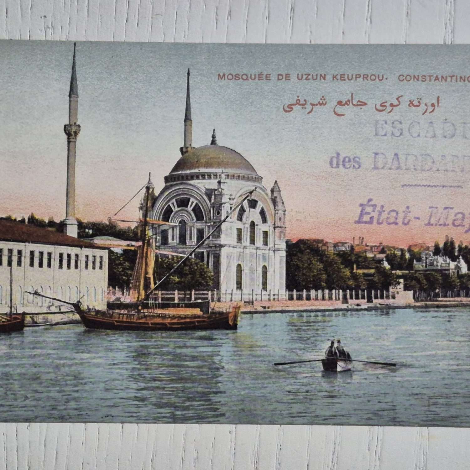 Osmanlı Dönem Ortaköy Camii Kartpostal