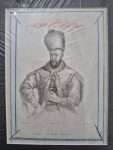 Osmanlı Sultan İbrahim Çelik Baskı Gravür 19x25cm