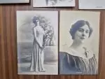 5 Adet 1900ler Fransız Kadın Kartpostal - Görsel 2