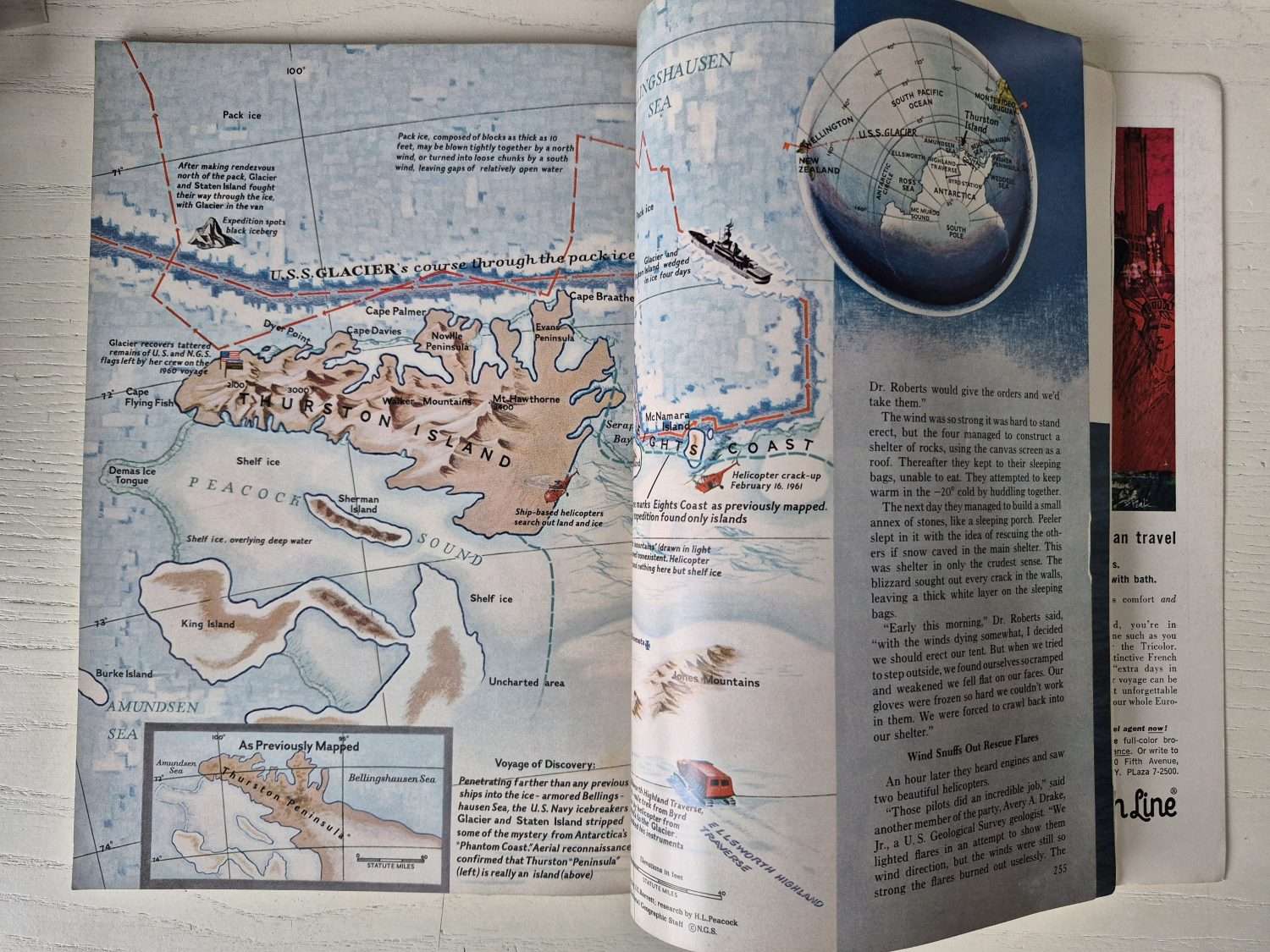 1962 Yılı Şubat Geographic Orijinal dergi - Görsel 2