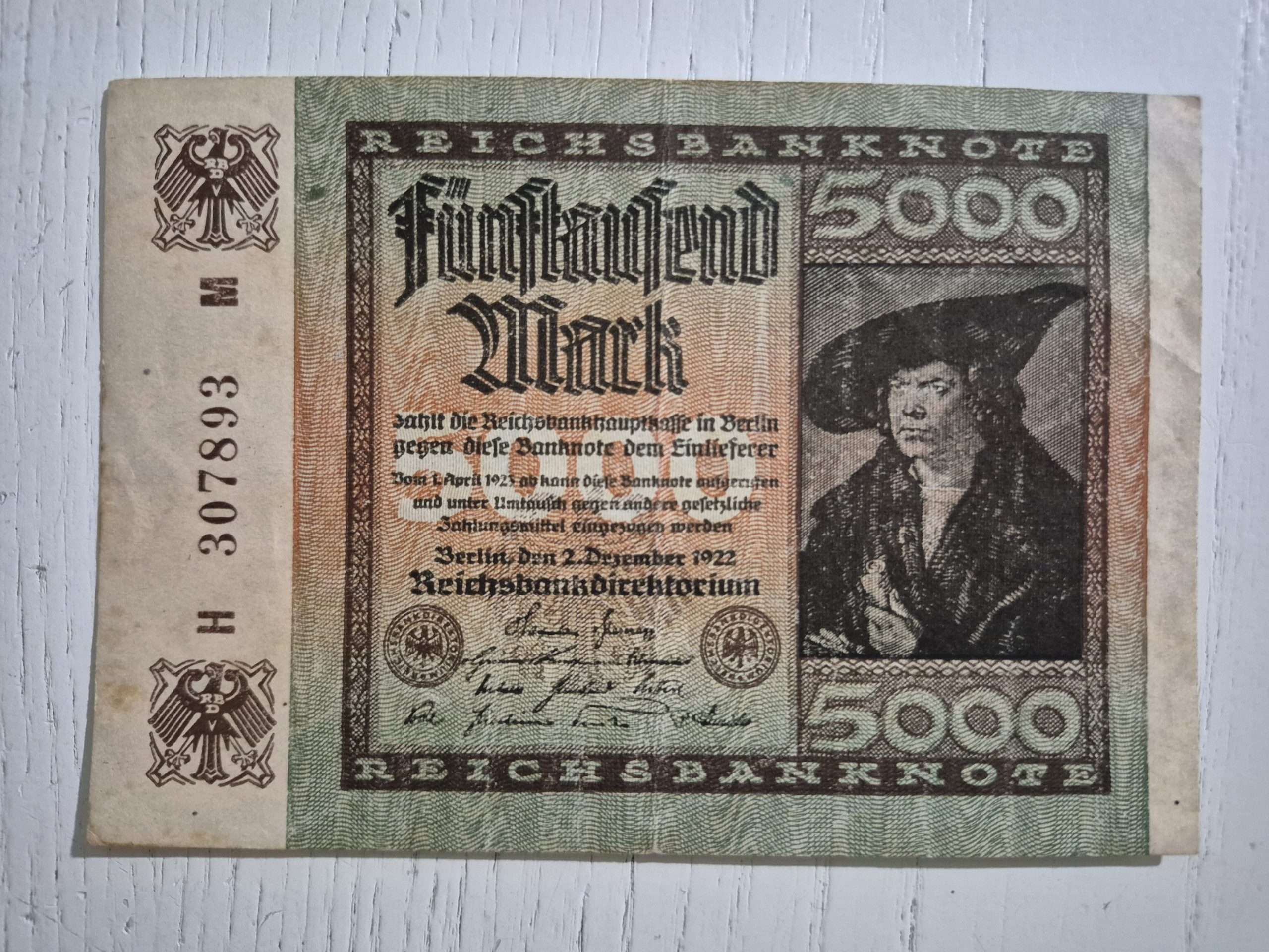 2026/01/1000076565-scaled.jpg 1922 Alman 5000 Mark Banknot Temiz - Görsel 1