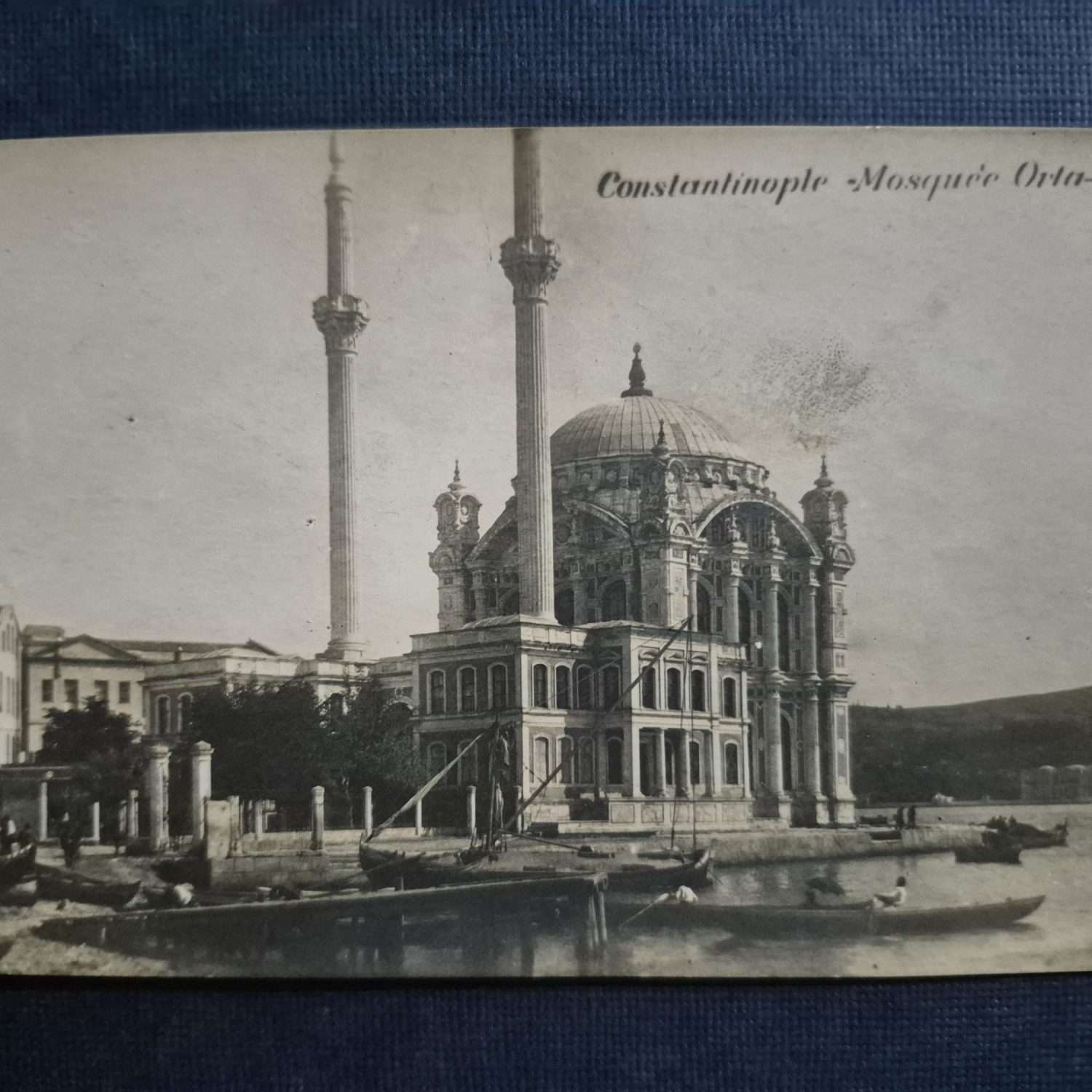 Osmanlı Dönem Ortaköy Camii Kartpostal