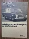 Kontraplak Üzeri Murat 124 Reklamı 29x21cm