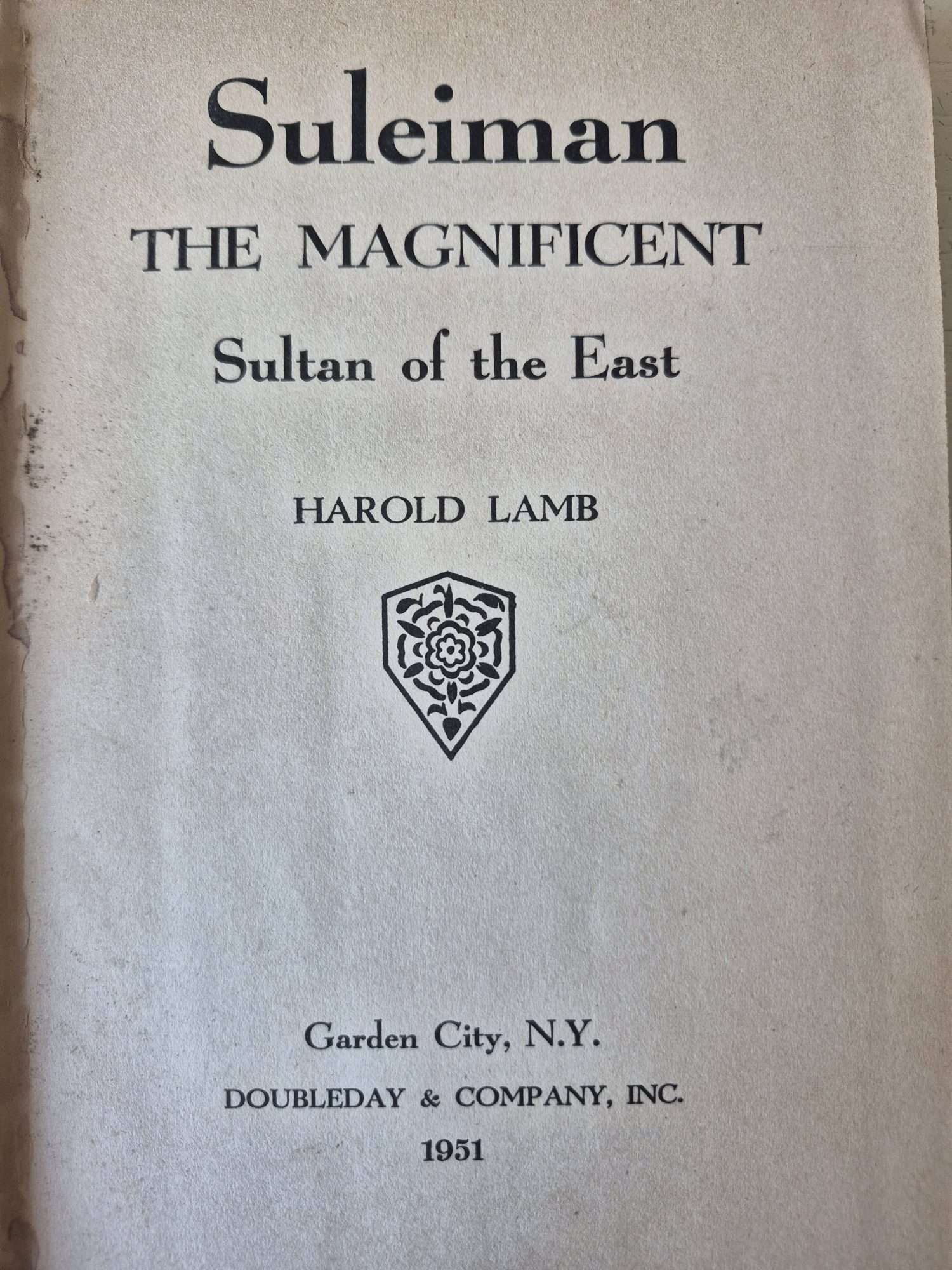 Suleiman The Magnificent 1951 Harold Lamb - Görsel 2