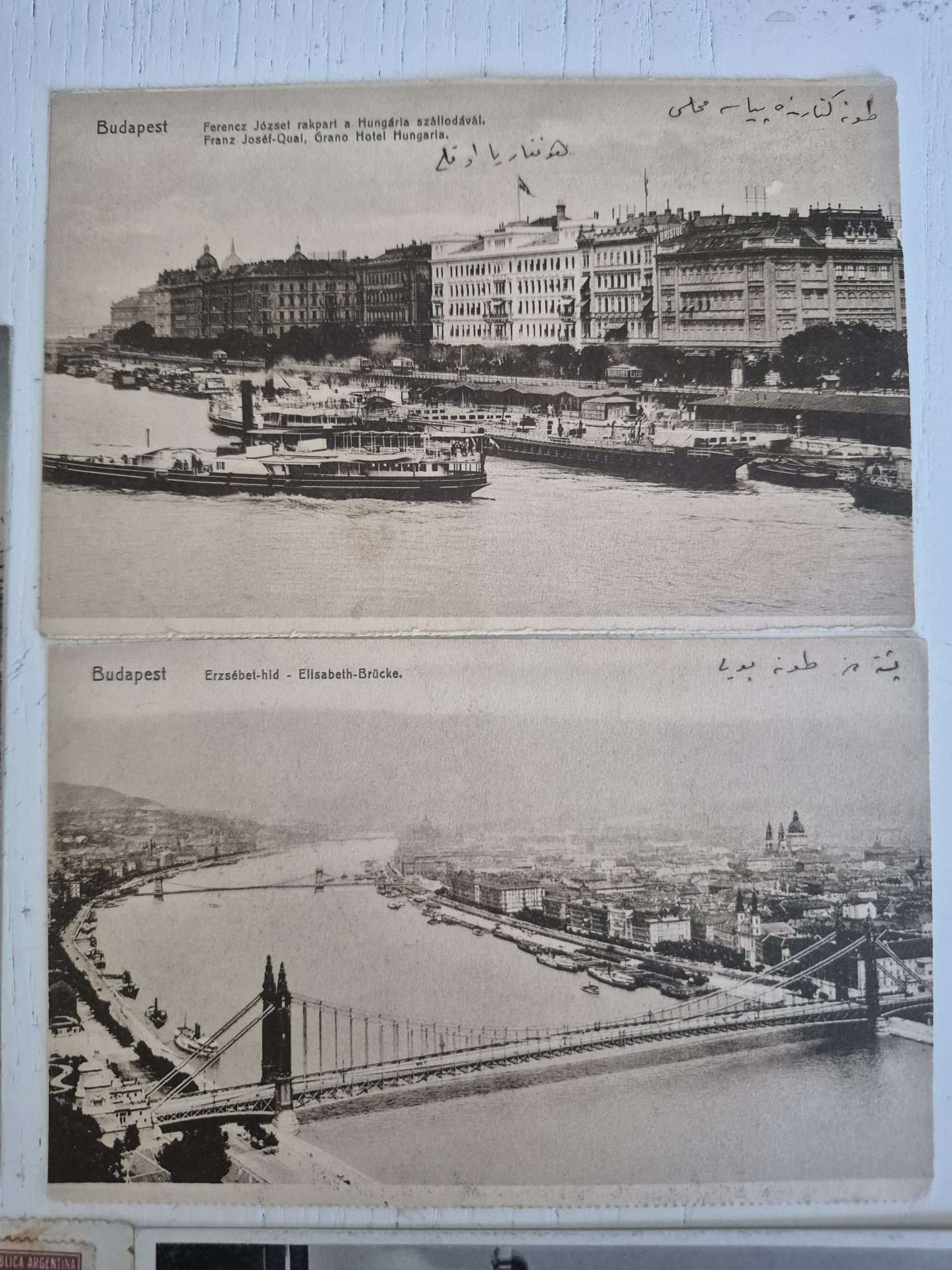 1920ler 5 ADET POSTADAN GEÇMİŞ YABANCI KARTPOSTALLAR - Görsel 3