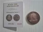 Büyük Türk Hükümdarları Metehan Bronz