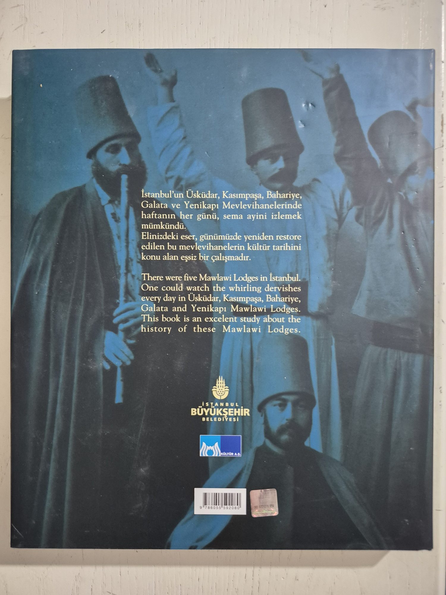 İstanbul Mevlevihaneleri Kitabı Büyük Boy Ciltli - Görsel 2
